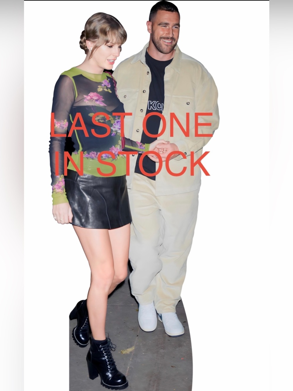 Taylor Swift and Travis Kelce Lifesize Cardboard Cutout